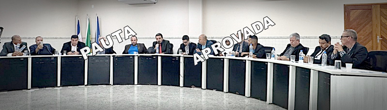 Pauta aprovada na sessão desta segunda feira dia 1º de dezembro